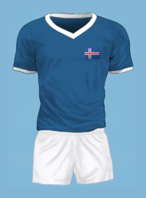 Iceland 1964 Home Kit