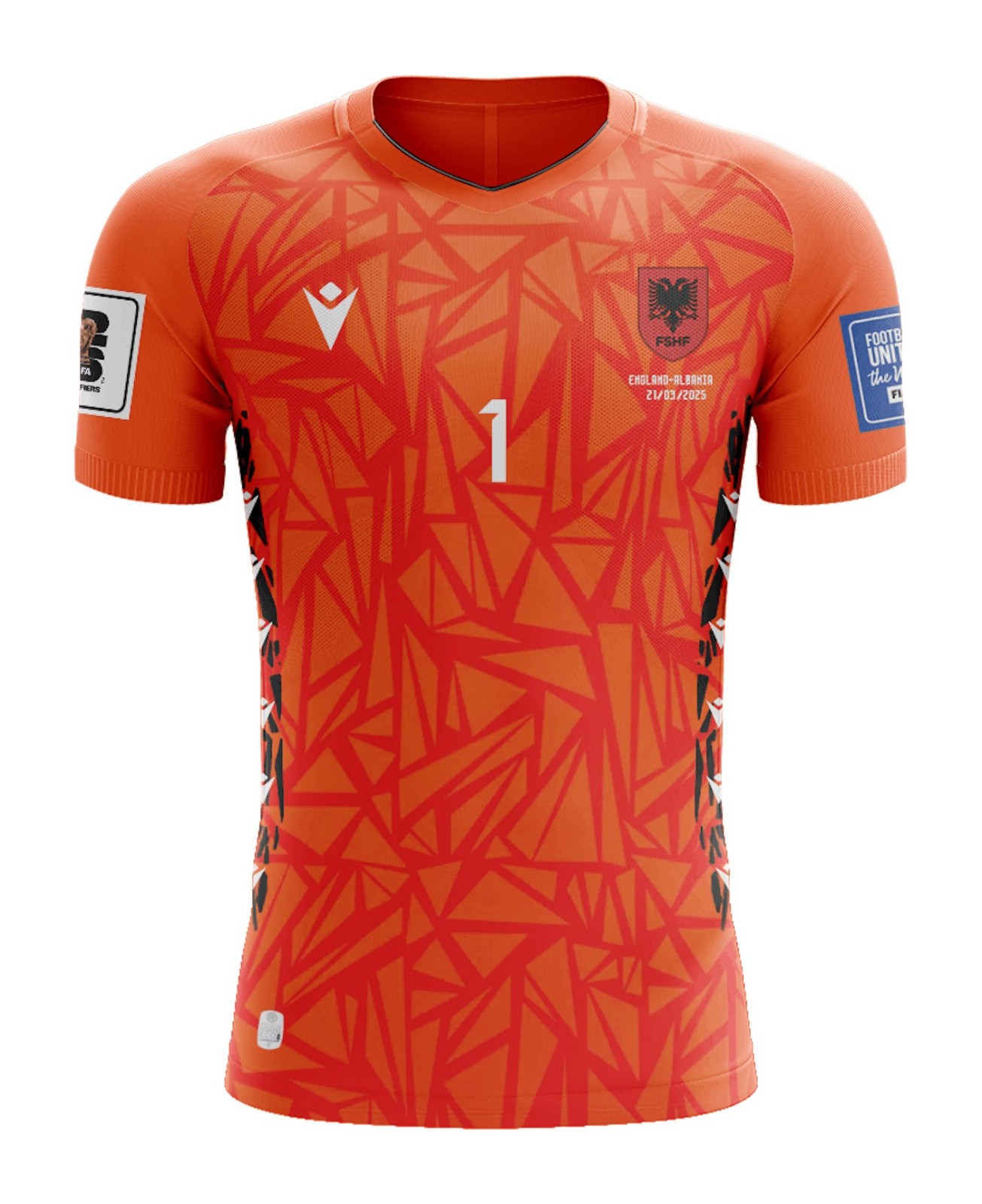 Albania 2025-26 GK 1 Kit