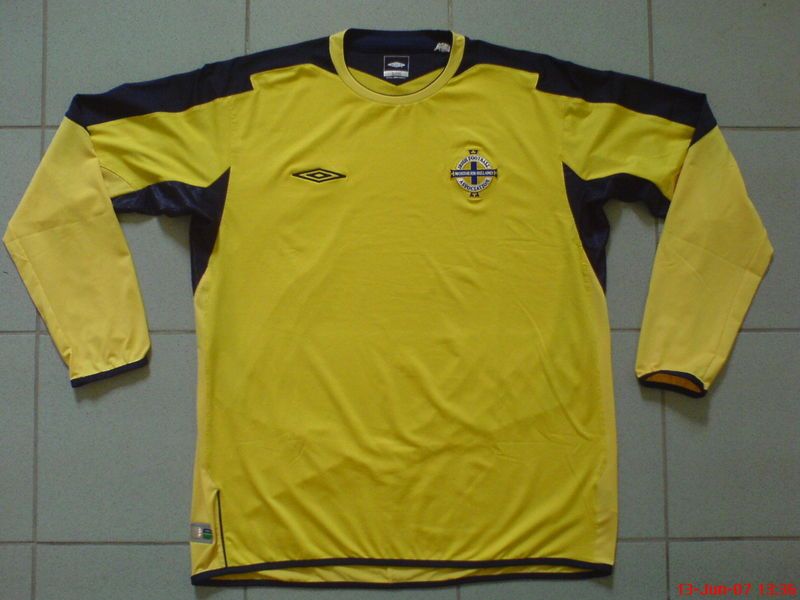 Northern Ireland 2004 GK Home Kit