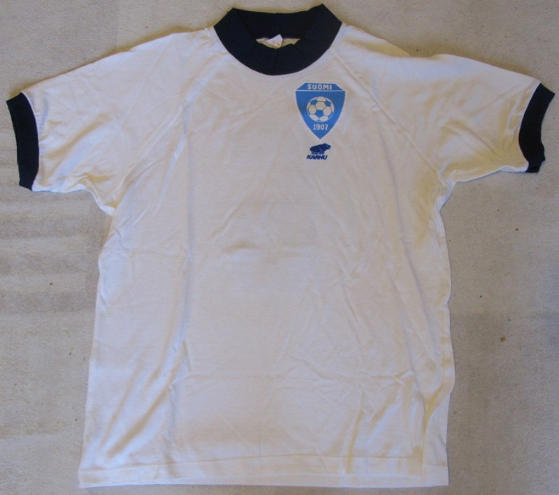 Finland 1980 Olympics Home Kit