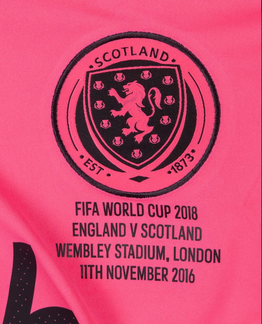 Scotland 2016 Away Kit