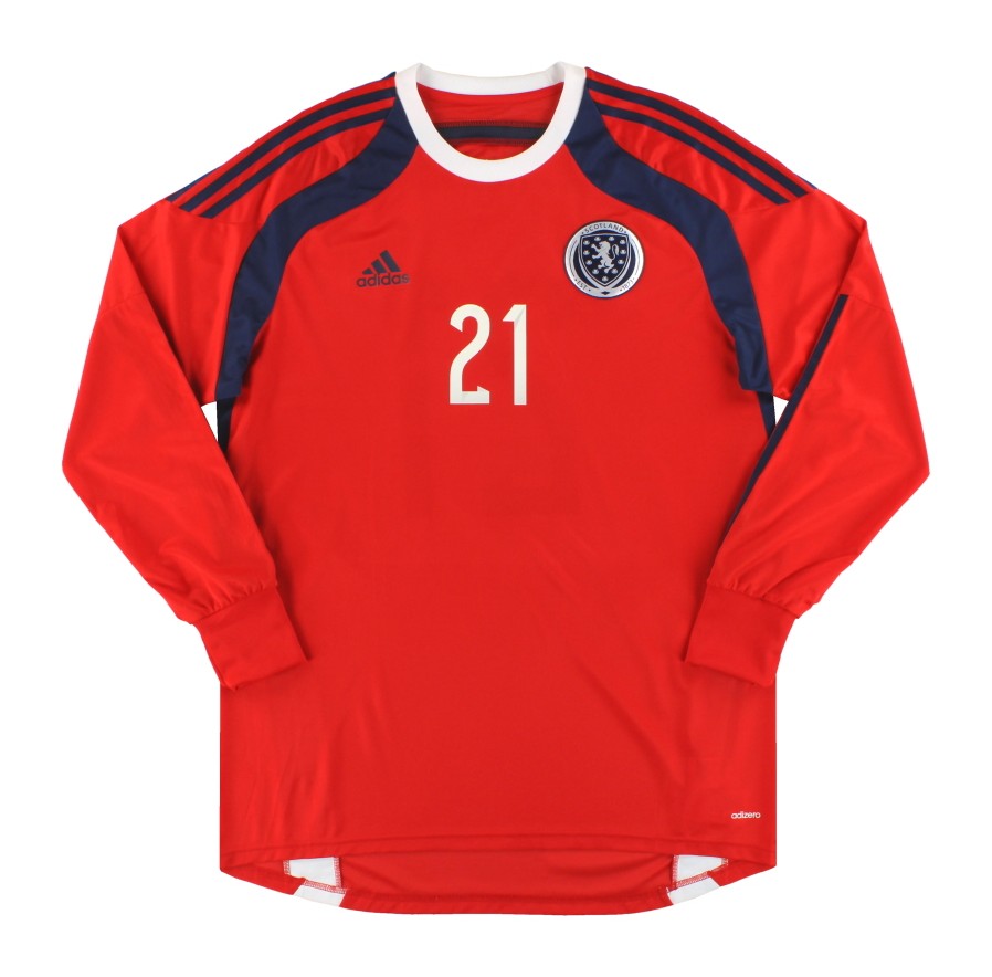 Scotland 2014 GK Away Kit