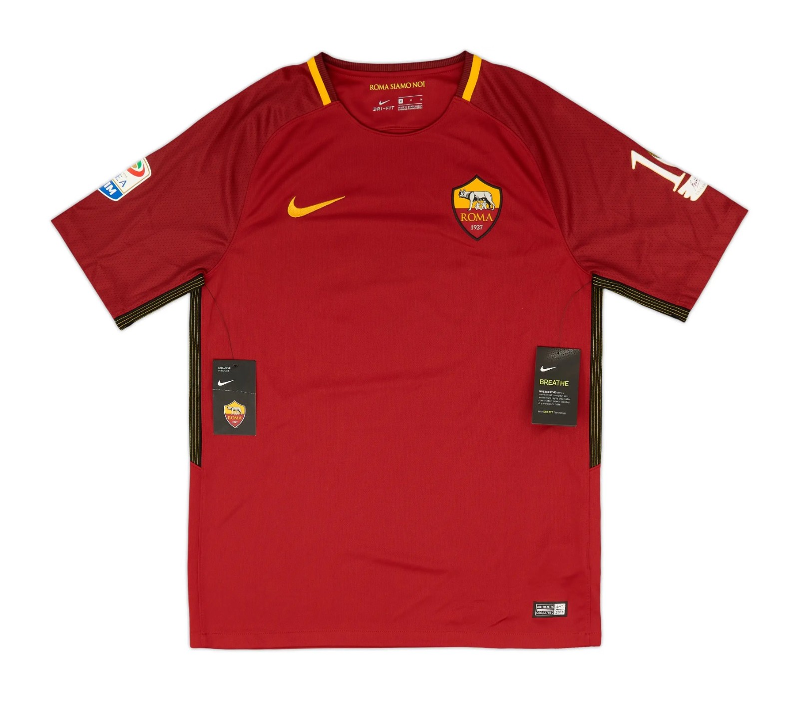 AS Roma 2017-18 Home V3 Kit