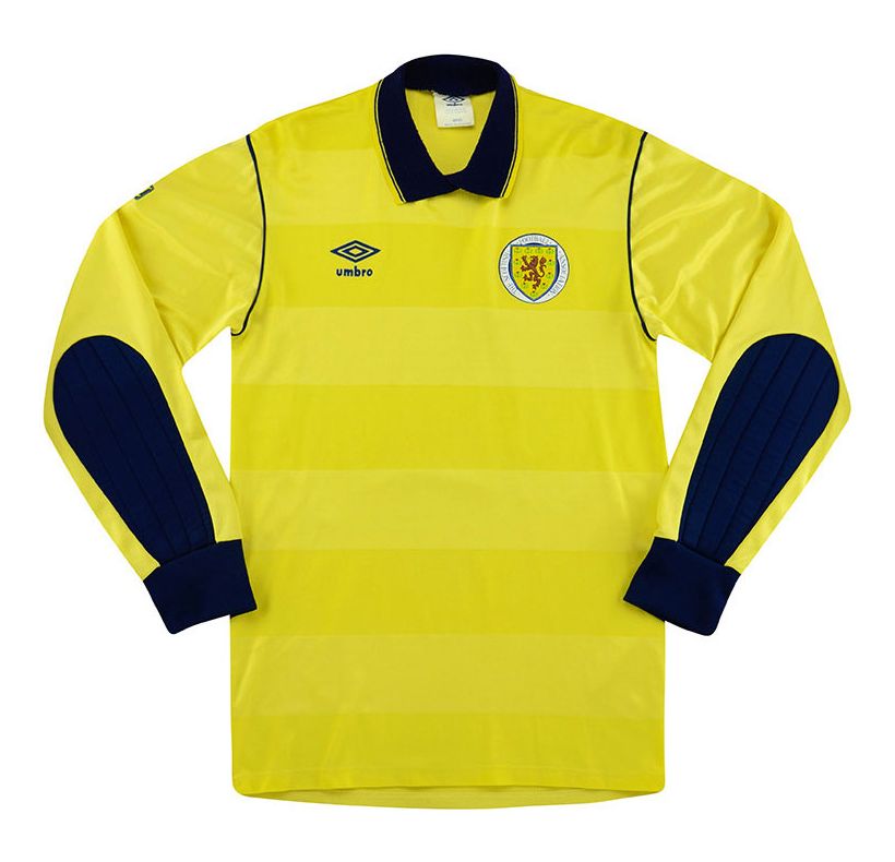 Scotland 1986 GK 2 Kit