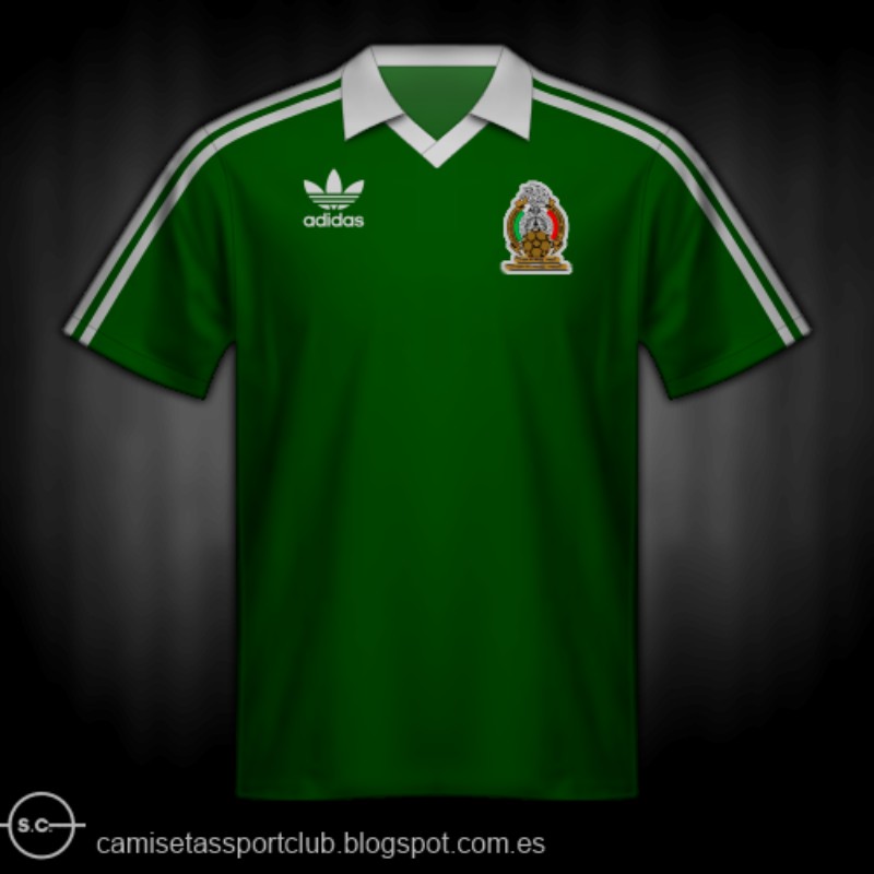 Mexico 1986 Home Kit