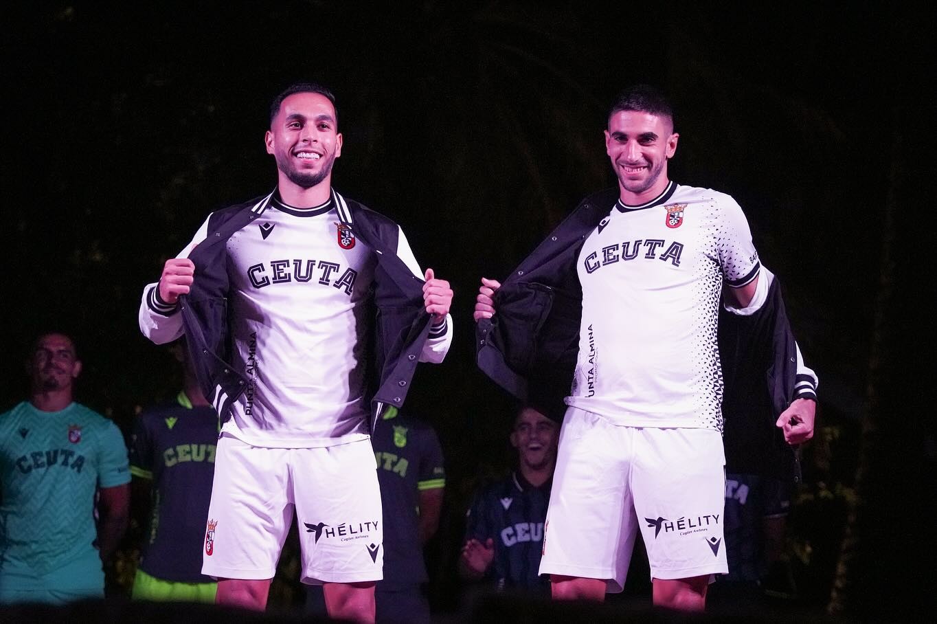 AD Ceuta 2025-26 Home Kit