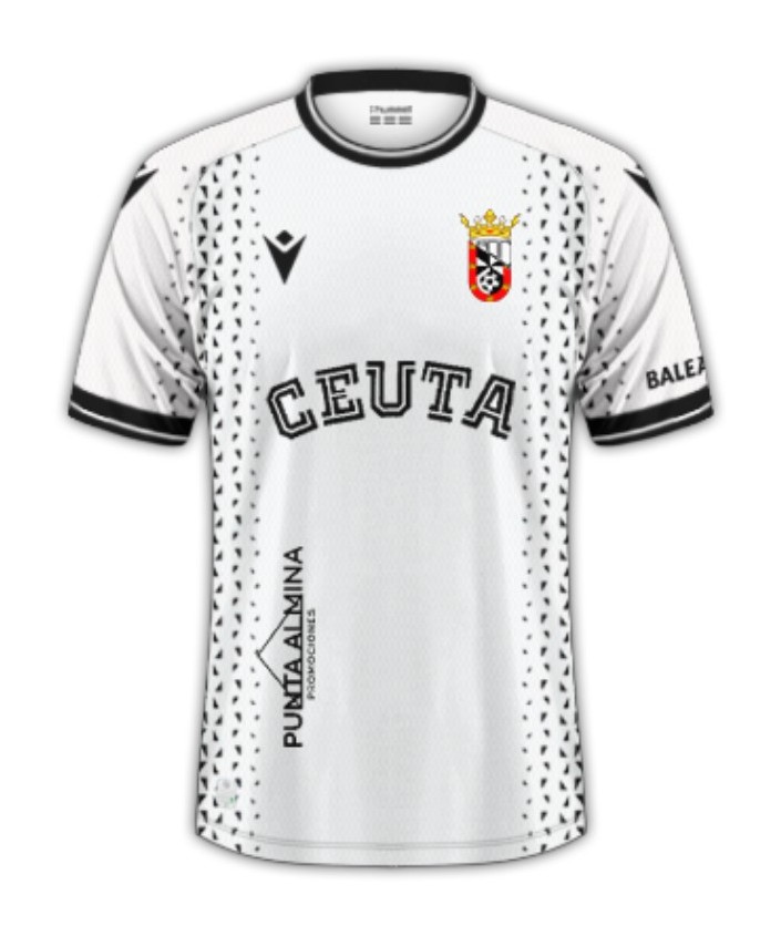 AD Ceuta 2025-26 Home Kit