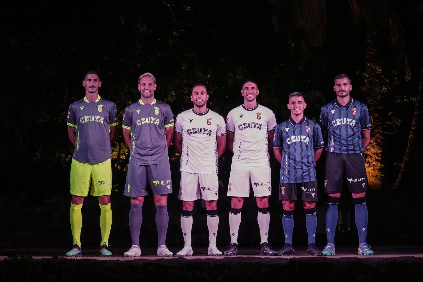 AD Ceuta 2025-26 Away Kit