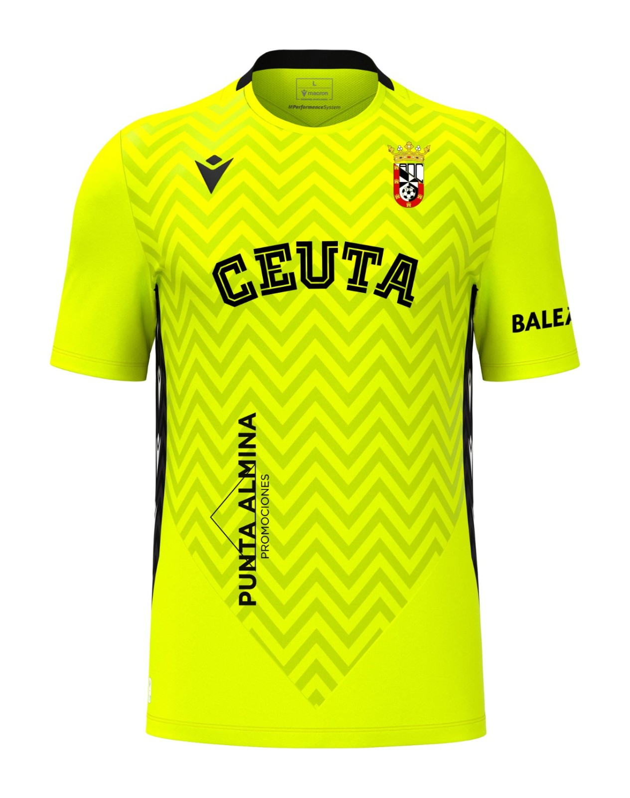 AD Ceuta 2025-26 GK 3 Kit
