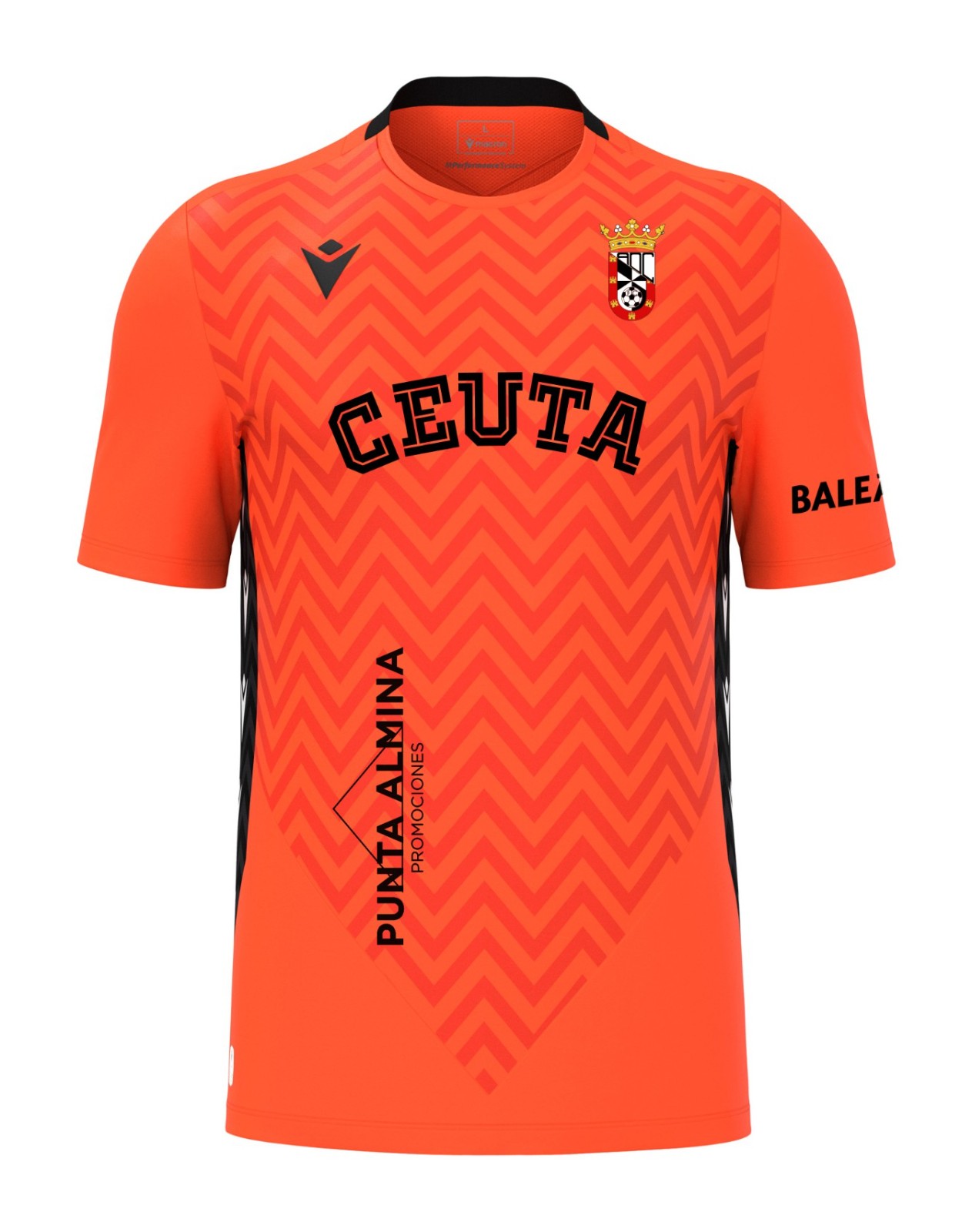 AD Ceuta 2025-26 GK 4 Kit