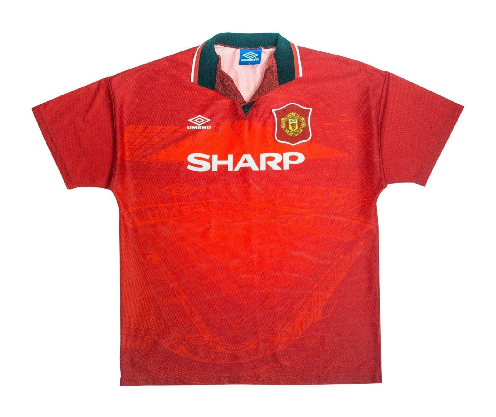 Manchester United 1994-95 Champions League Home Kit