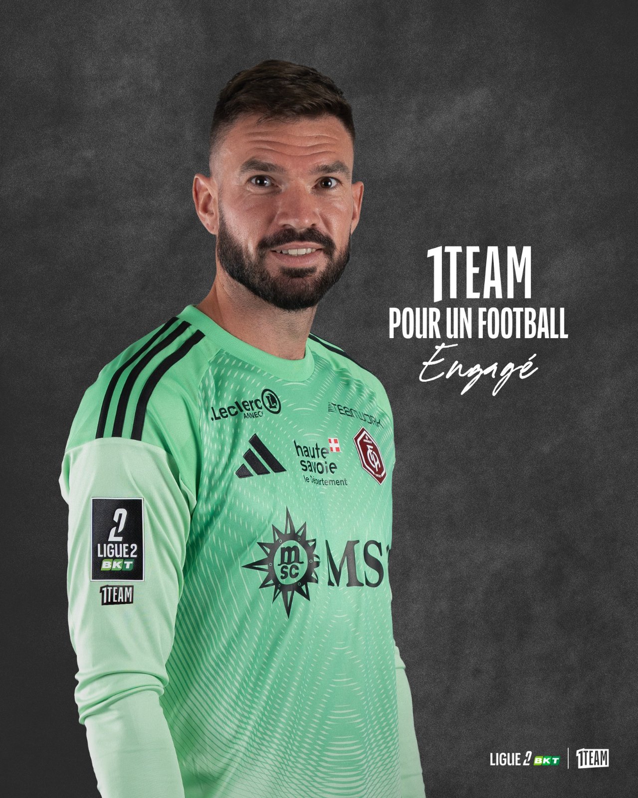 FC Annecy 2025-26 GK 2 Kit