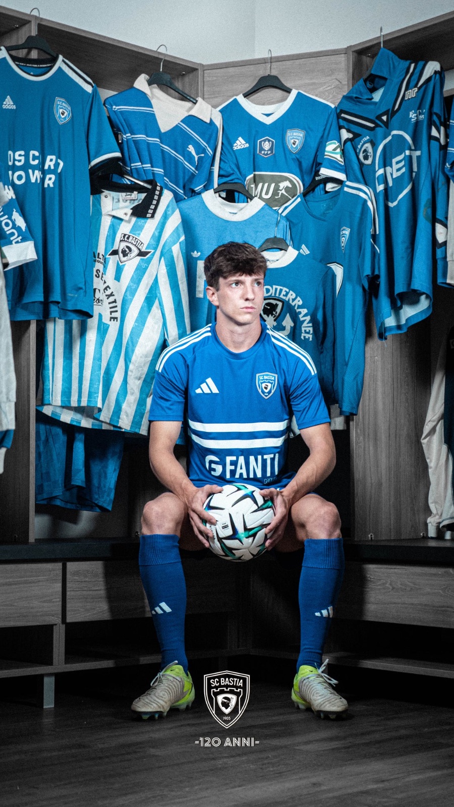 SC Bastia 2025-26 Home Kit