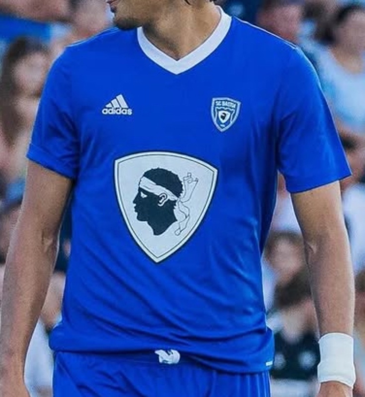 SC Bastia 2025-26 Pre-Season Home Kit