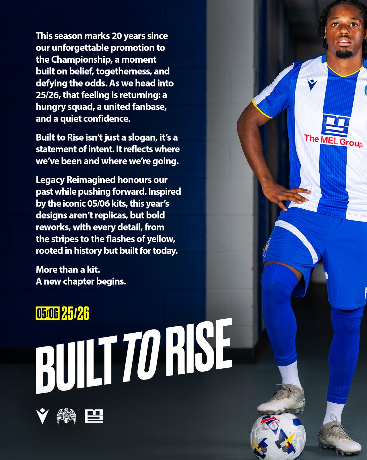 Colchester United 2025-26 Home Kit
