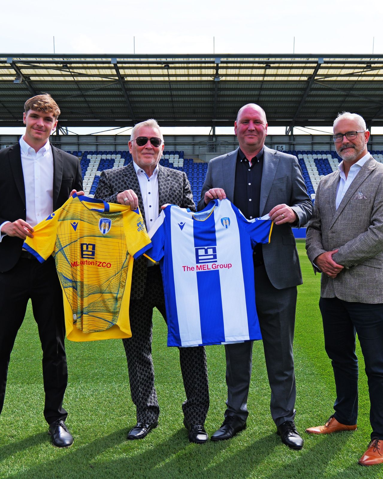 Colchester United 2025-26 Away Kit