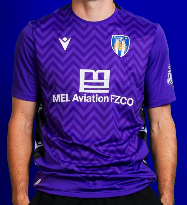 Colchester United 2025-26 GK 2 Kit