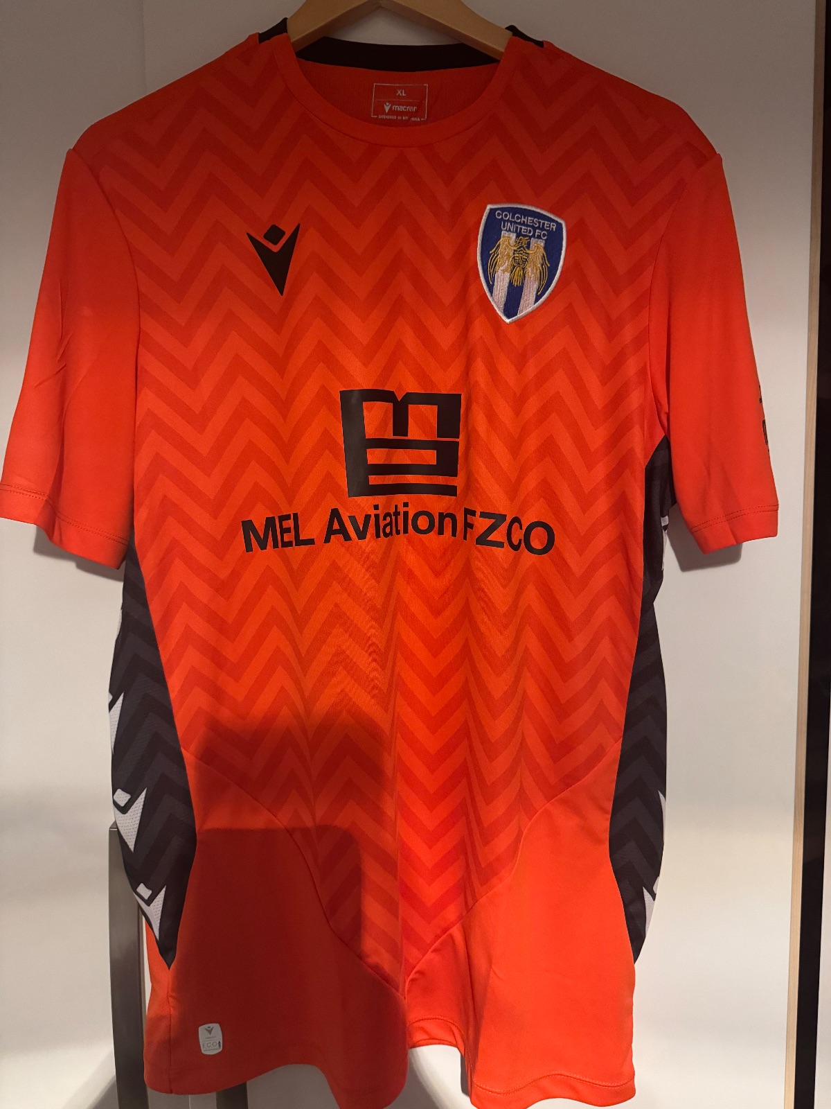 Colchester United 2025-26 GK 3 Kit