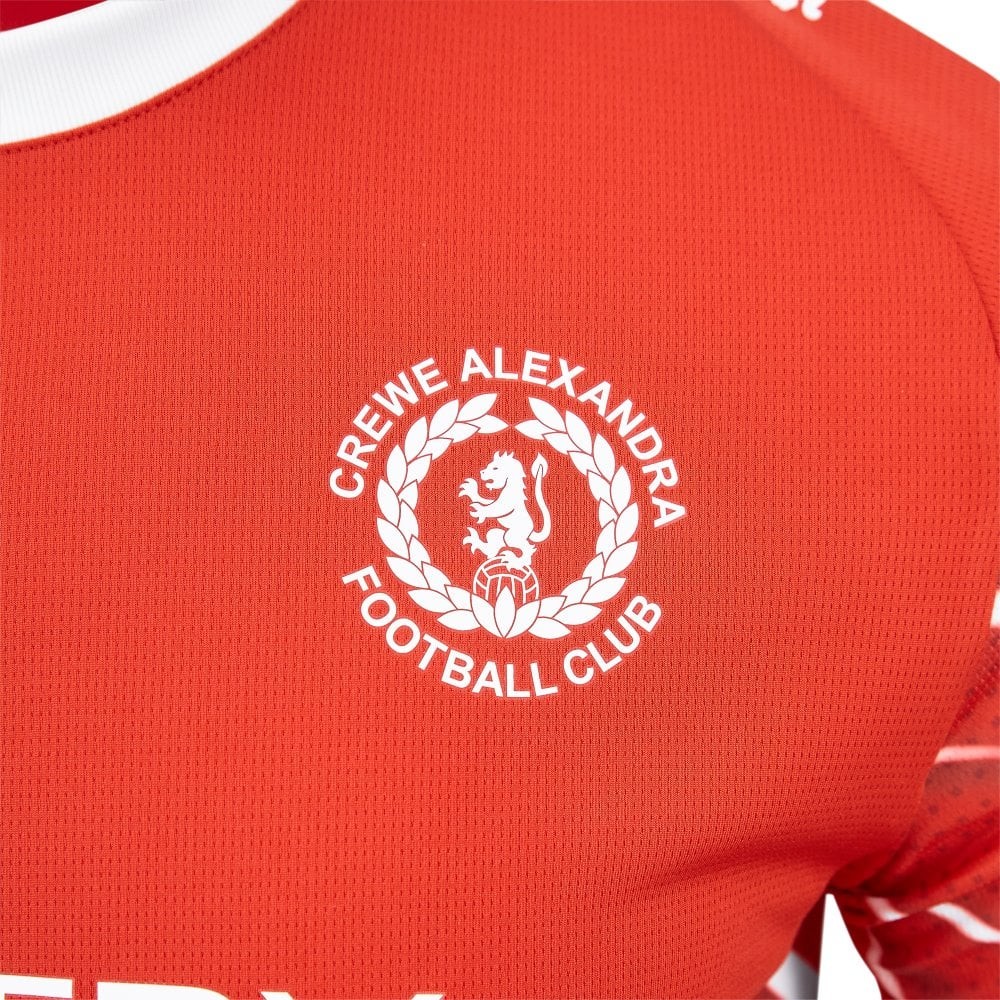 Crewe Alexandra 2025-26 Home Kit