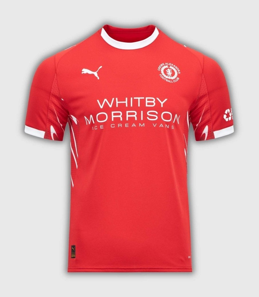 Crewe Alexandra 2025-26 Home Kit