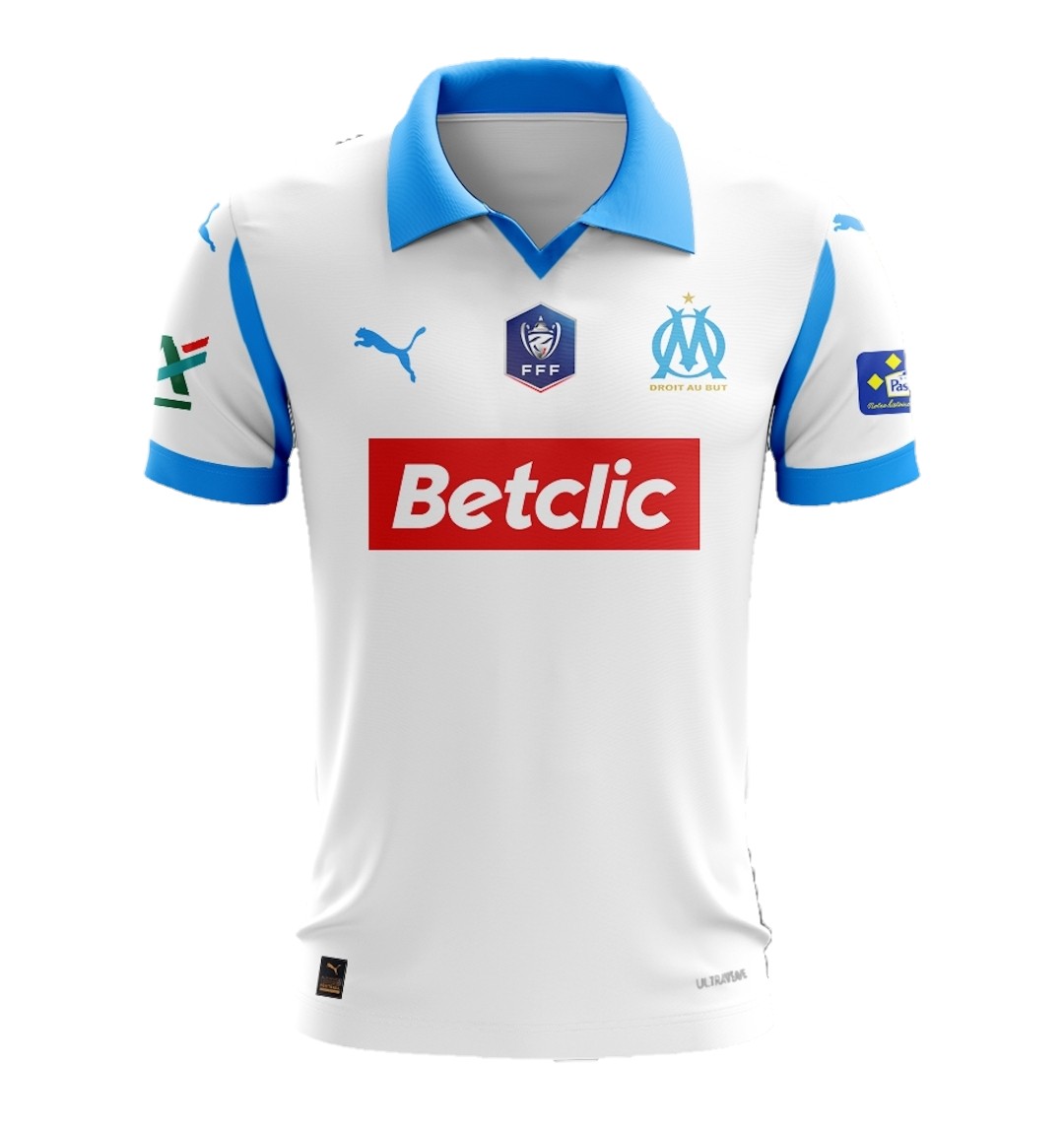 Olympique Marseille 2025-26 Coupe de France Home V2 Kit