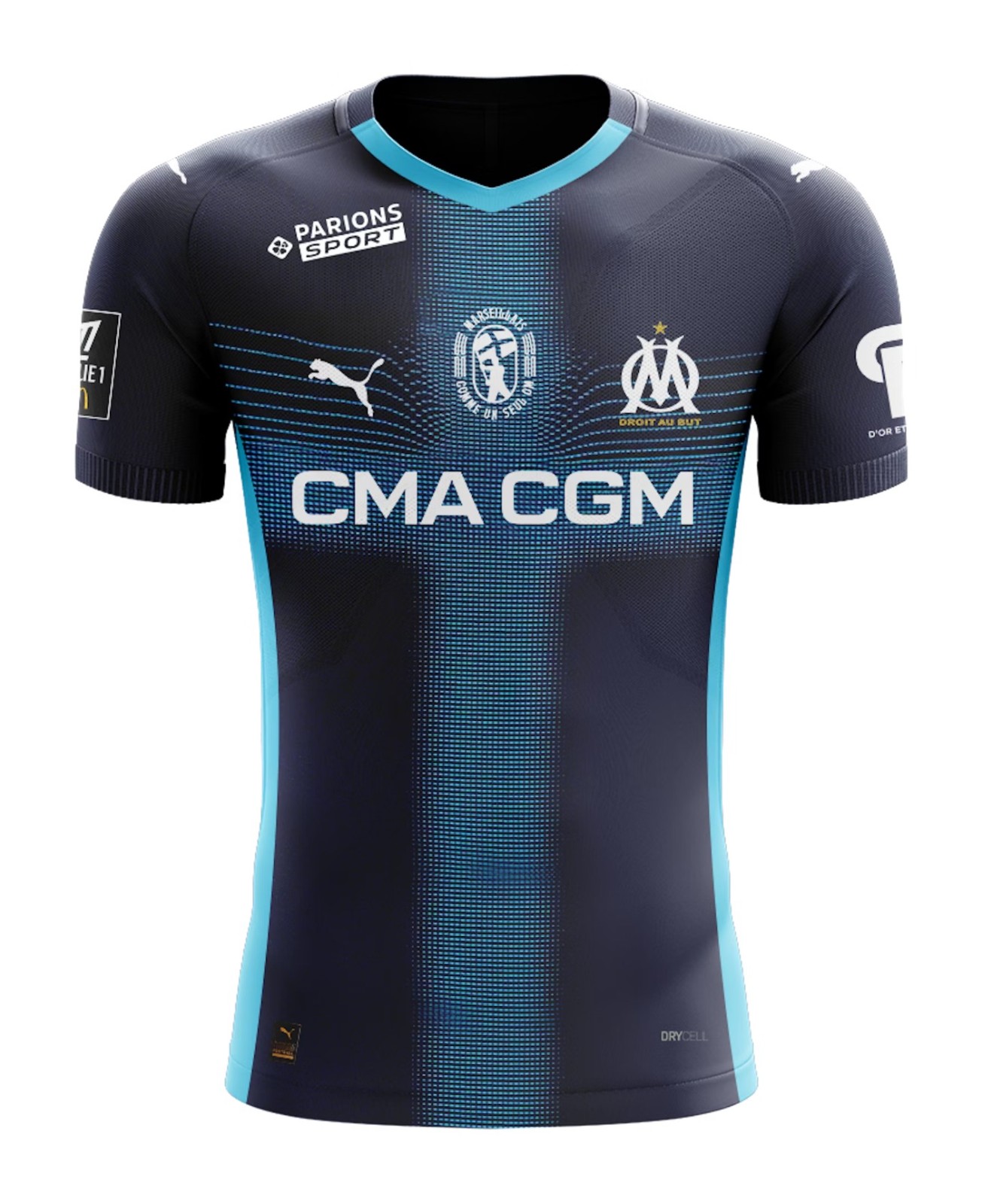 Olympique Marseille 2025-26 Away V2 Kit