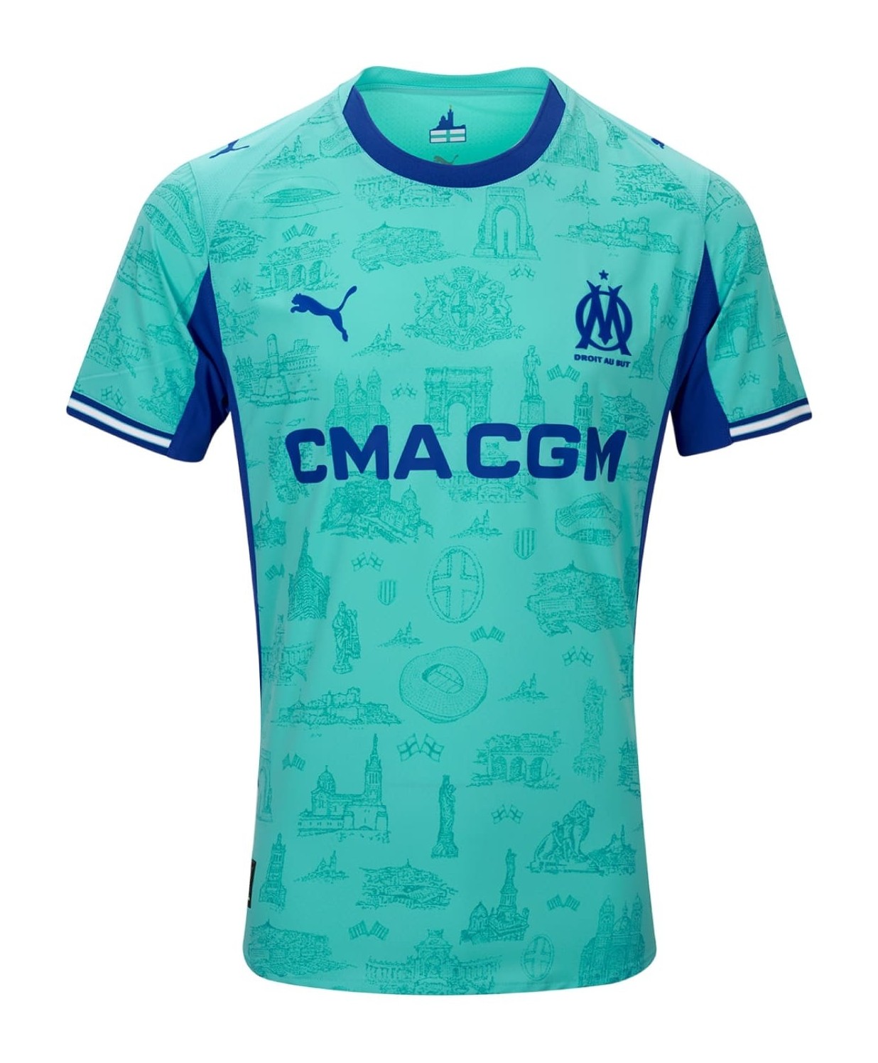 Olympique Marseille 2025-26 GK 4 Kit