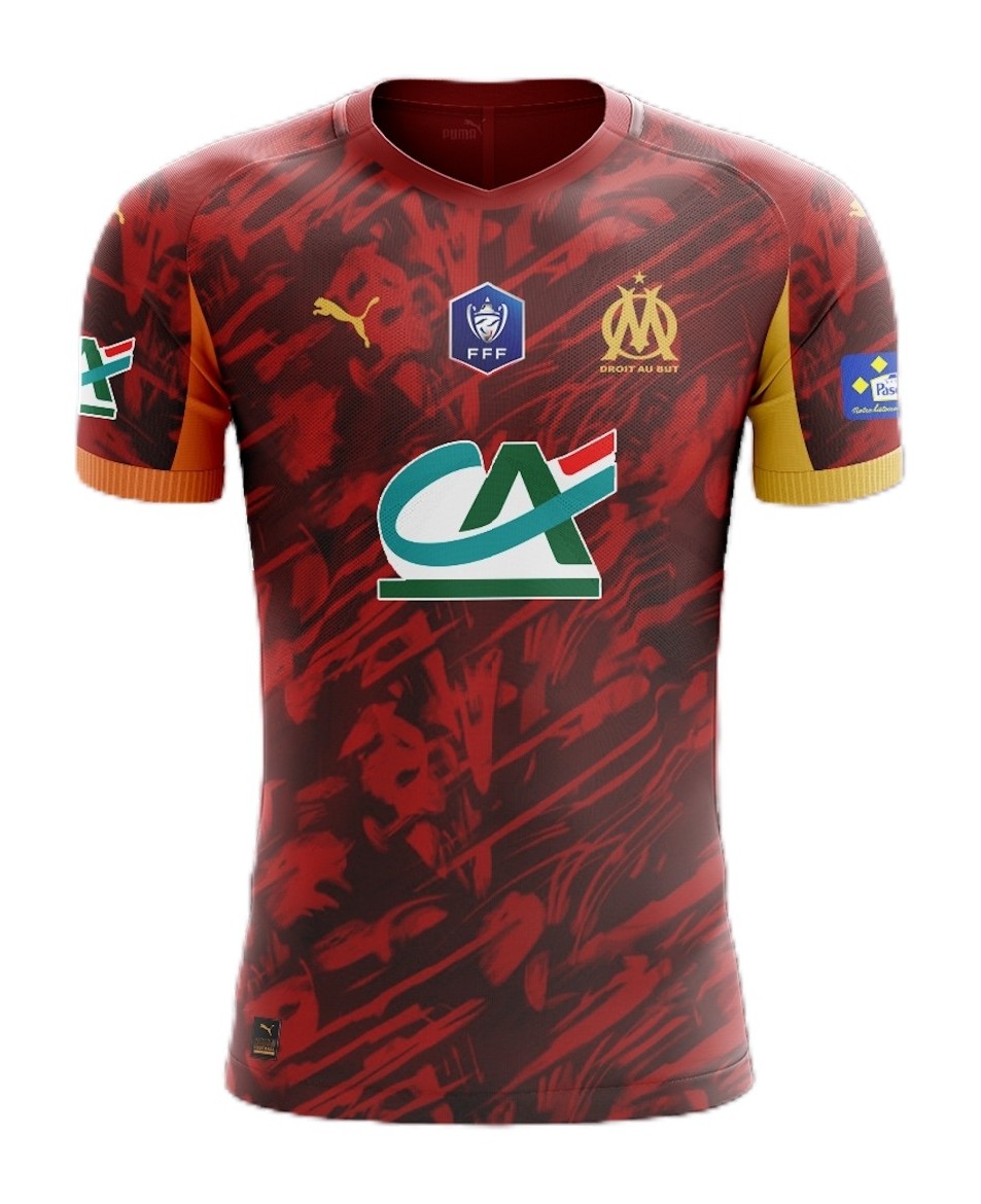 Olympique Marseille 2025-26 Coupe de France GK Kit