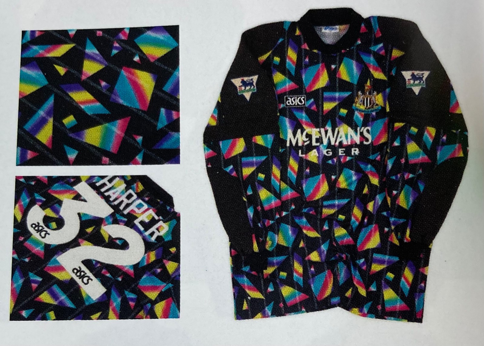 Newcastle United 1994-95 GK 1 Kit