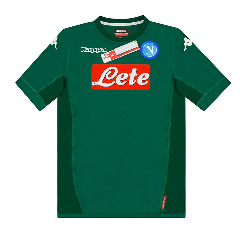 SSC Napoli 2017-18 European GK Home Kit