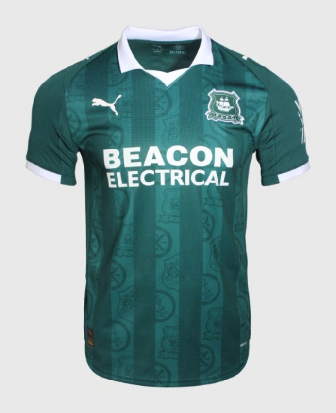 Plymouth Argyle 2025-26 Home Kit