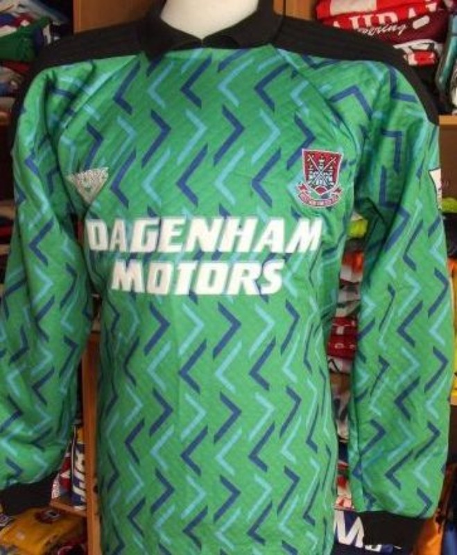 West Ham United 1994-95 GK Home Kit