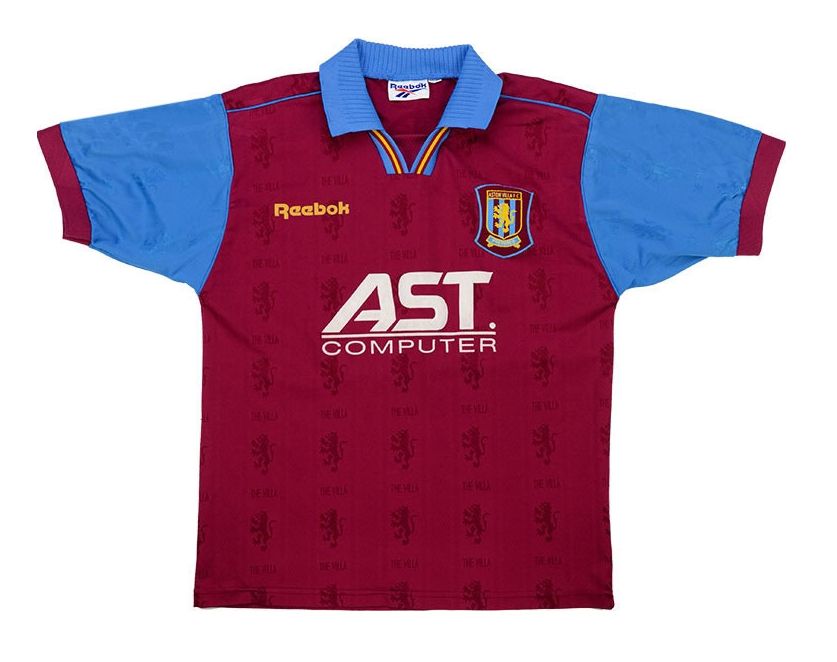 Aston Villa 1995-96 Home Kit