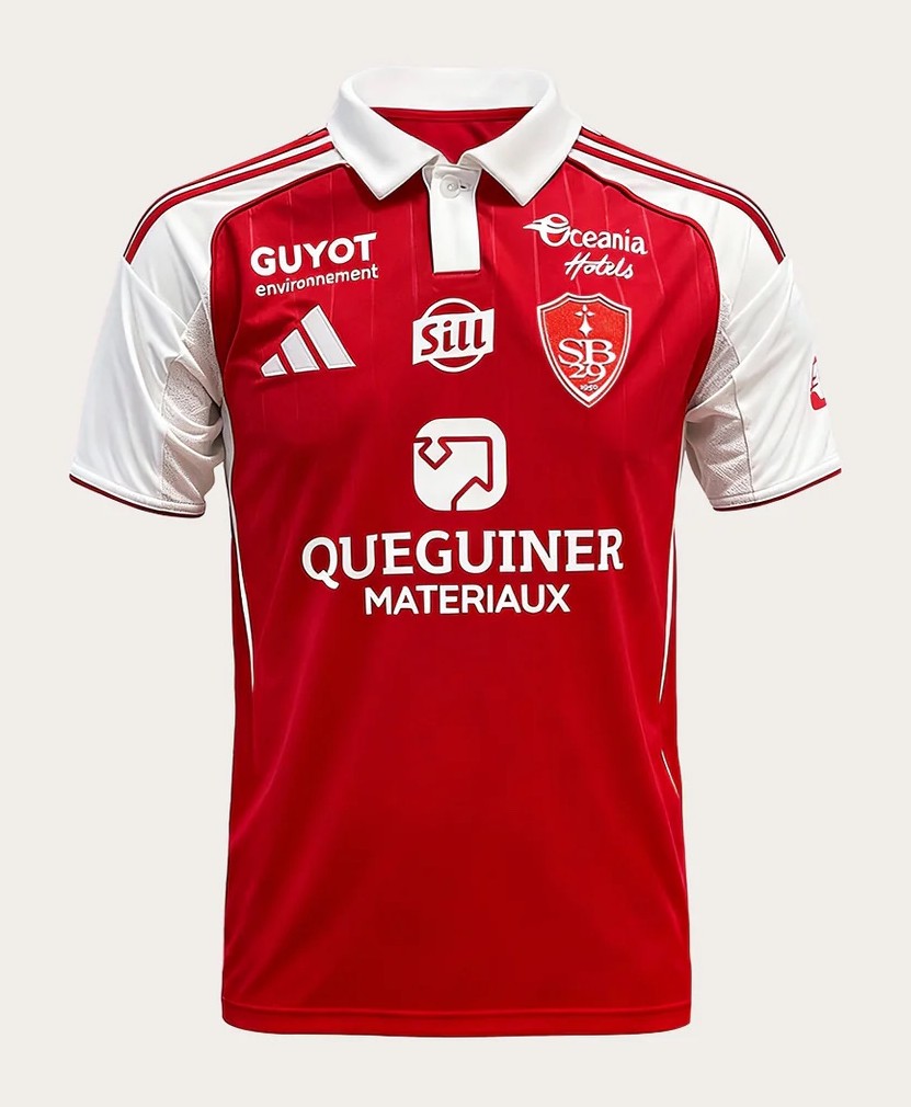 Stade Brestois 2025-26 Home Kit