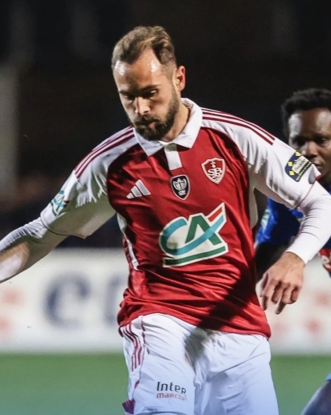 Stade Brestois 2025-26 Coupe de France Home Kit