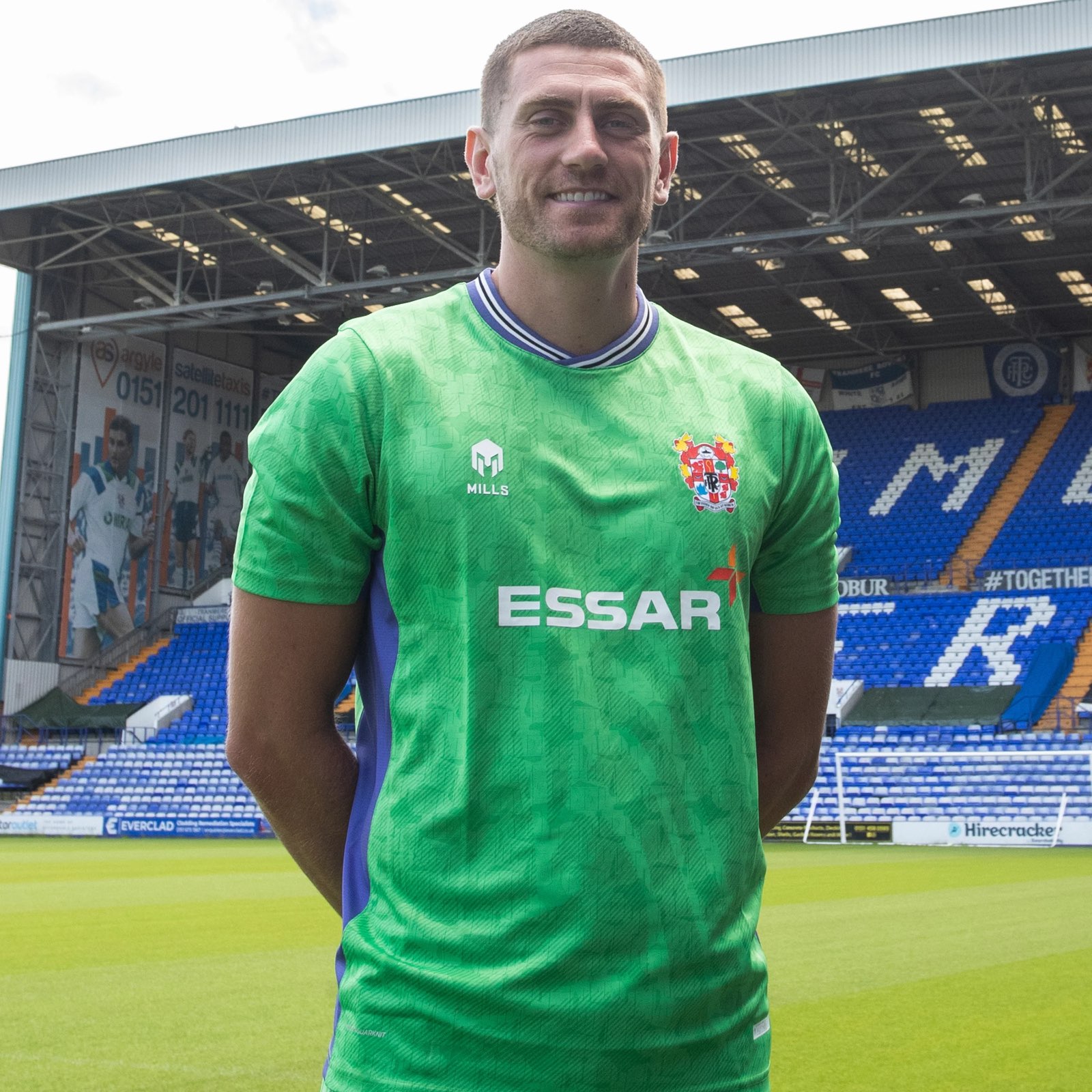 Tranmere Rovers 2025-26 GK 2 Kit