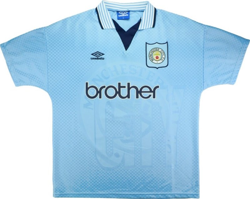 Manchester City 1995-96 Home Kit