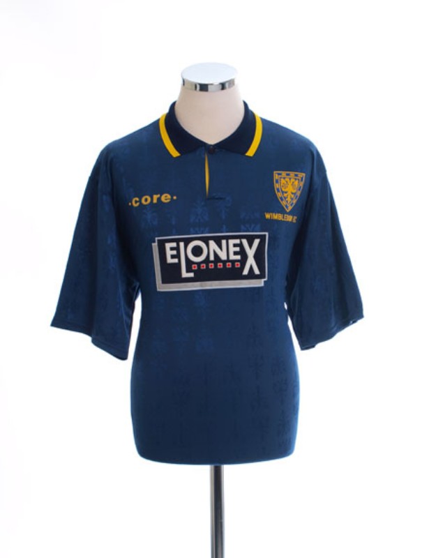 Wimbledon 1995-96 Home Kit