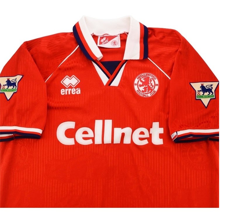 Middlesbrough 1995-96 Home Kit