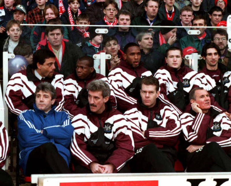 Newcastle United 1995-96 Bench Kit
