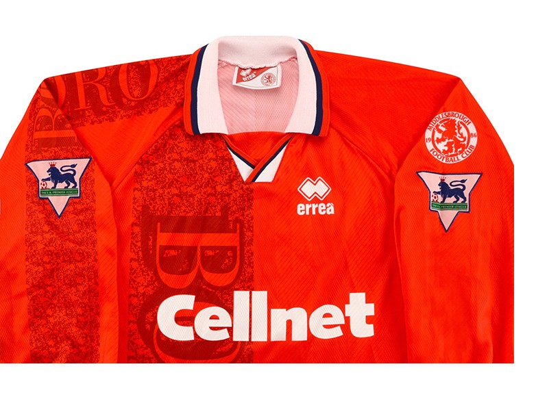 Middlesbrough 1996-97 Home Kit