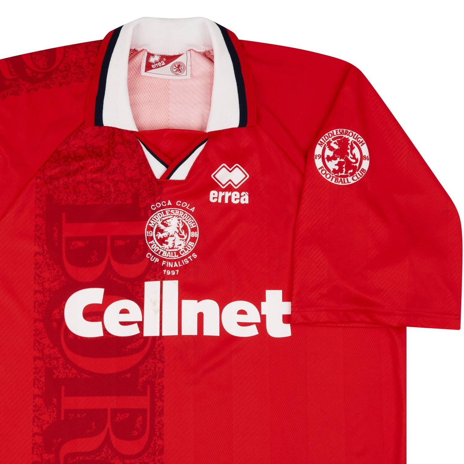 Middlesbrough 1996-97 Cup Final Kit