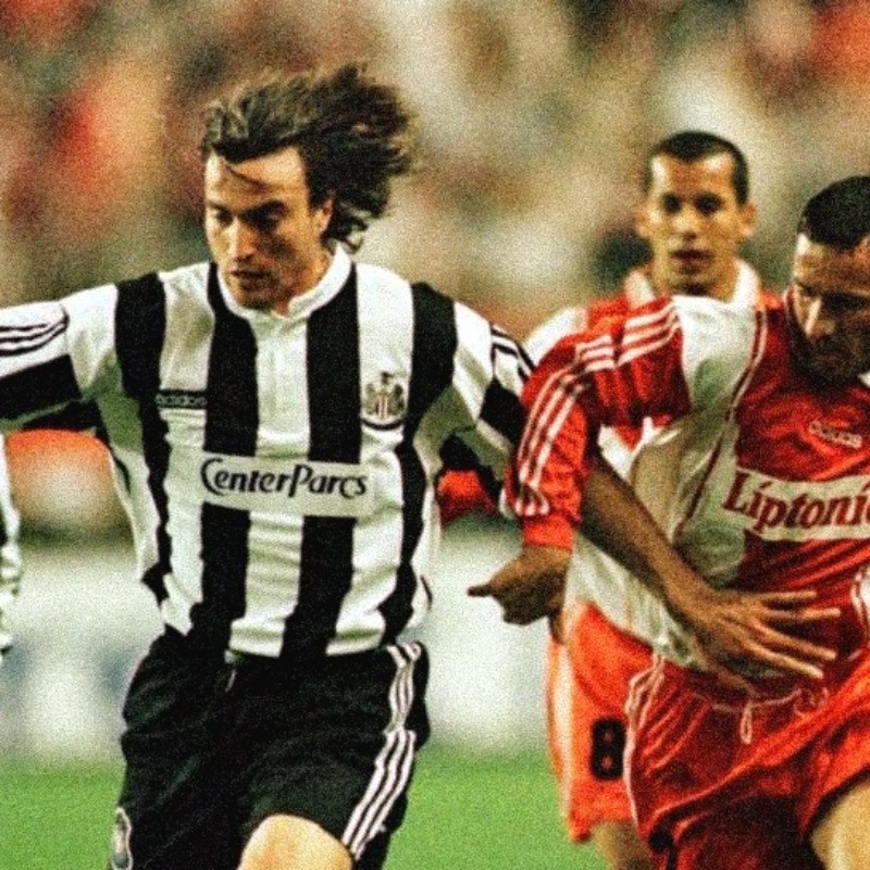 Newcastle United 1996-97 UEFA Cup Home Kit