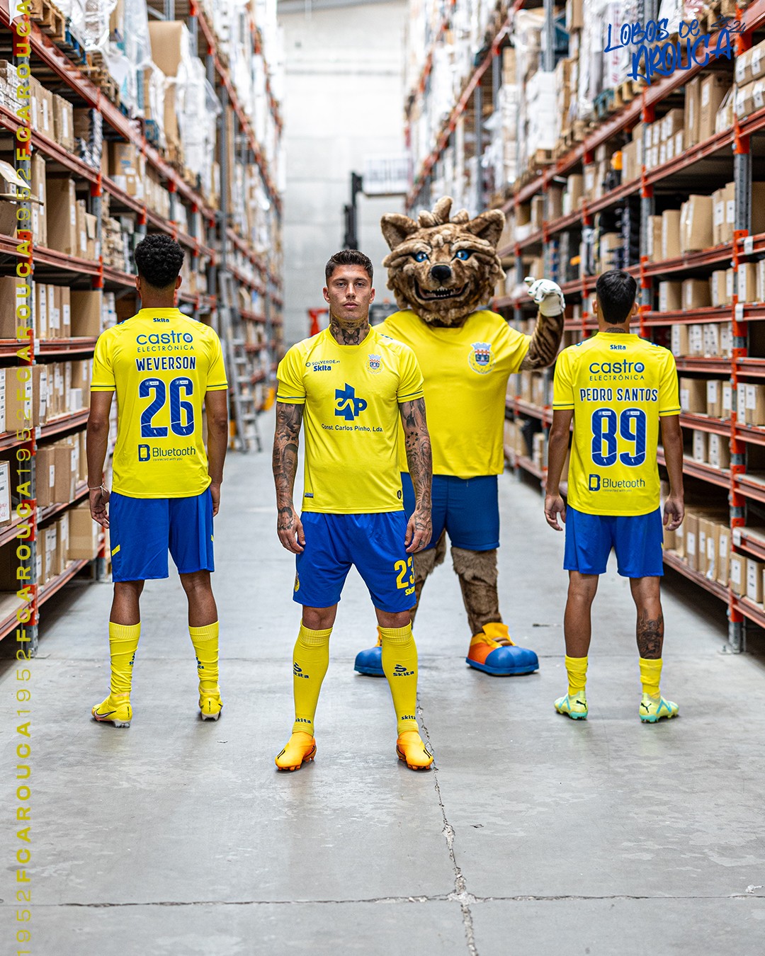 FC Arouca 2023-24 Home Kit