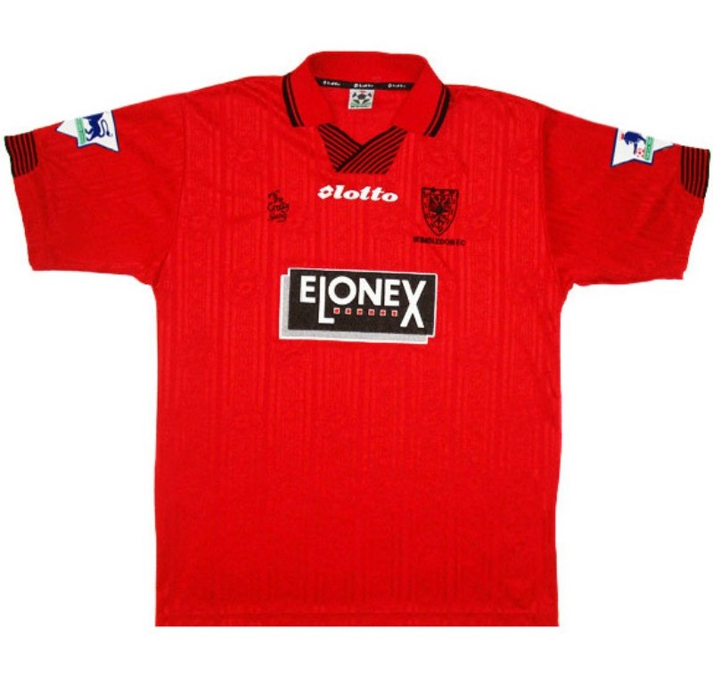 Wimbledon 1997-98 Away Kit