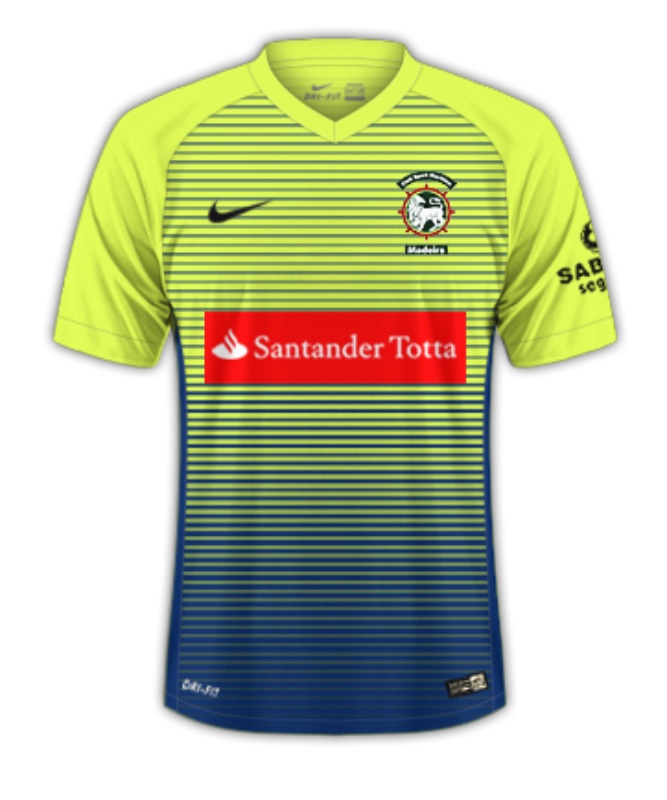 Maritimo 2017-18 Away Kit