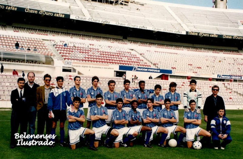 CF Os Belenenses 1990-91 Formação Kit