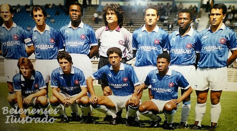 CF Os Belenenses 1989-90 Home Kit
