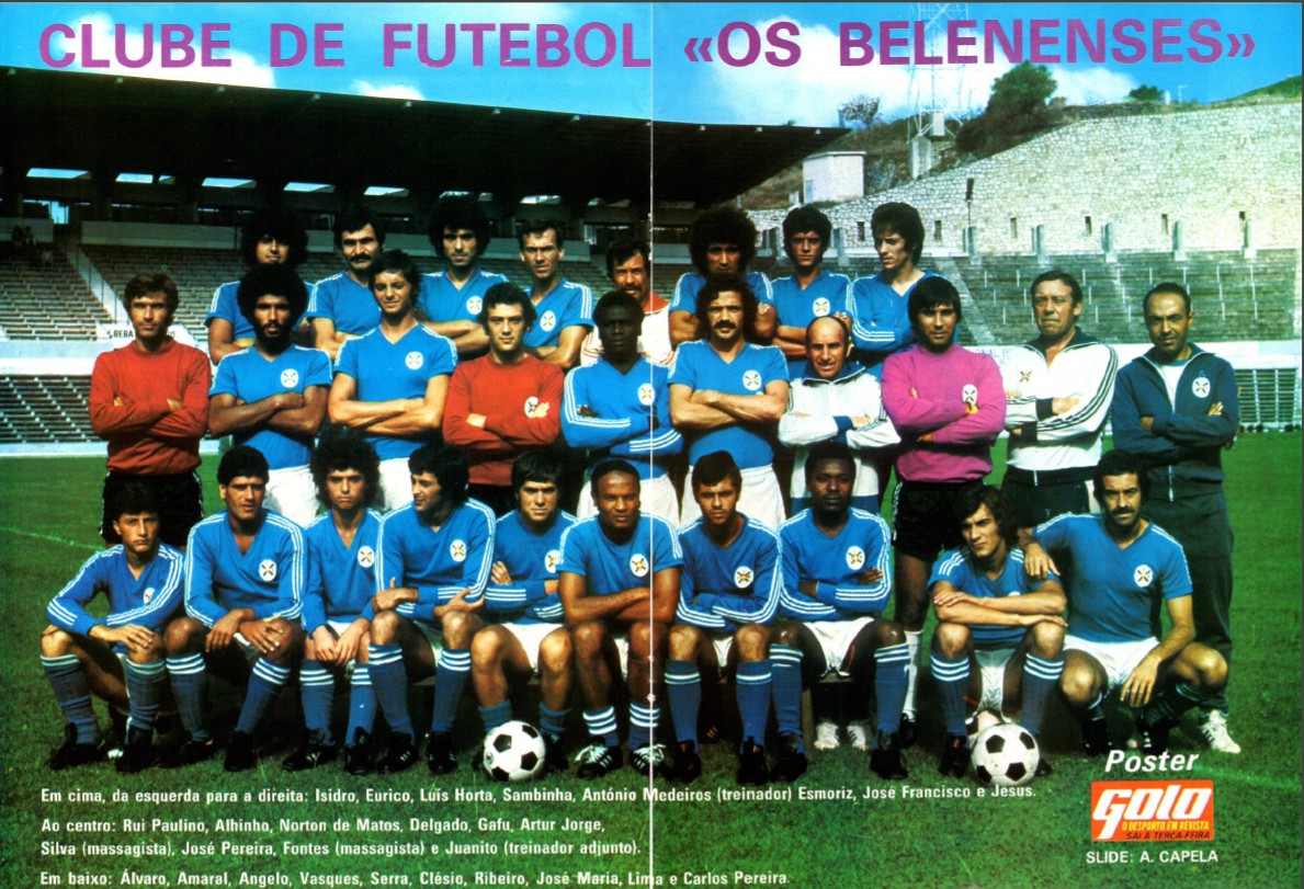 CF Os Belenenses 1981-82 Home Kit
