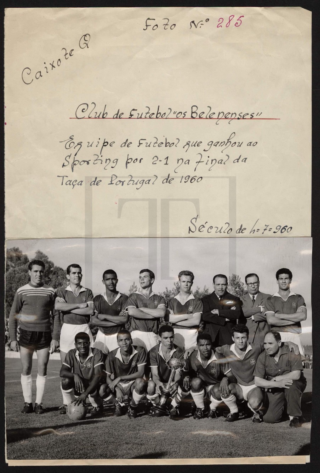 CF Os Belenenses 1959-60 Home Kit
